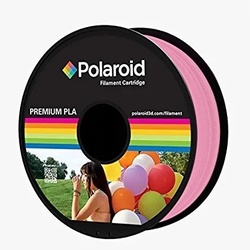 Polaroid Universal Premium PLA Filament Material Rosa (PLA, 1.75 mm, 1000 g, Pink), 3D Filament, Pink