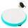 vidaXL Aufblasbares Gymnastik-Kissen mit Pumpe 100x100x10 cm PVC Grün