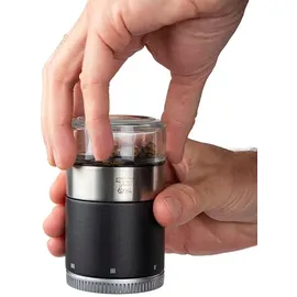 Peugeot Geschenkset MAESTRO 11cm Mattschwarz 3 Pfeffersorten Glasbehälter