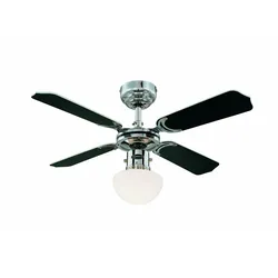 Westinghouse Deckenventilator Portland Ambiance Chrom mit Licht 90