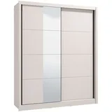 INOSIGN »Albi, Schlafzimmerschrank, Wäscheschrank in cashmere oder weiß«, Kleiderschrank mit Spiegel MIT Innenausstattung,FSC®-zertifiziert,