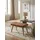 KADIMA DESIGN Chesterfield-Lederhocker 67 x 47 x 39 cm Braun