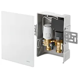 Oventrop Unibox Temperaturregelung 1022737 R-Tronic weiß, für Raum und Rücklauf