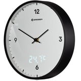 Bresser MyTime LEDsec Wanduhr - White - One Size