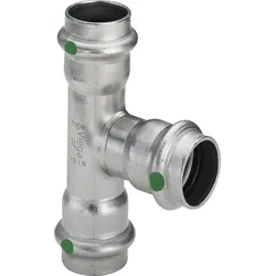 VIEGA T-Stück reduziert Sanpress Inox Edelstahl 54x22x54mm