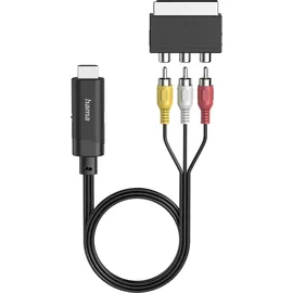 Hama AV-Konverter Scart/Cinch auf HDMI 1080p  schwarz