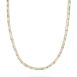 GMK Collection Kette Edelstahl, Kunststoff Ketten   Damen 
