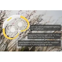 Unold Nackenventilator Breezy Weiß
