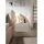 SchlafKONTOR Nachtschrank Taboni 42 x 28 x 30 cm Beige