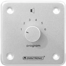 Omnitronic ELA-Programmwähler mono sil