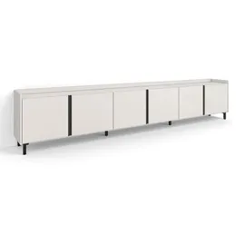 SKRAUT HOME Lowboard 309x61 cm Beige Holzwerkstoff