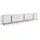SKRAUT HOME Lowboard 309x61 cm Beige Holzwerkstoff