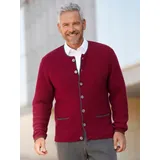 Witt Weiden Strickjacke in dunkelrot-meliert | Gr.: 54