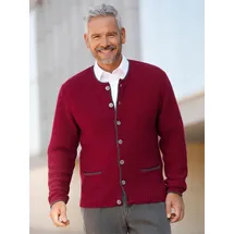 Witt Weiden Strickjacke in dunkelrot-meliert | Gr.: 54