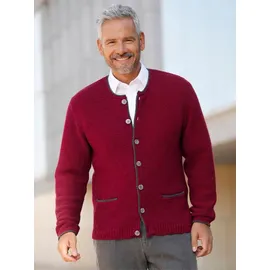 Witt Weiden Strickjacke in dunkelrot-meliert | Gr.: 54