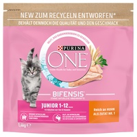 2x 1,4kg Junior PURINA ONE Trockenfutter für Katzen