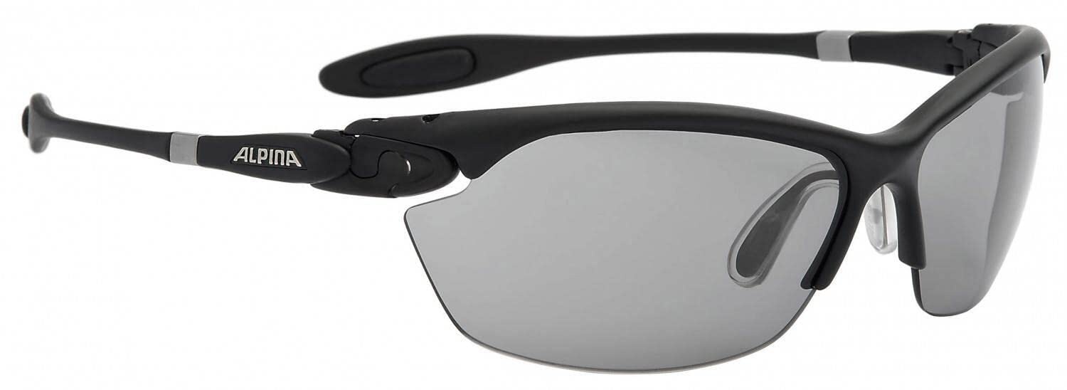 Alpina Sonnenbrille Performance Twist Three 2.0 VL, Black matt, One Size