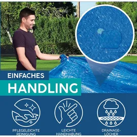 BESTWAY Flowclear Poolabdeckung blau 259x170 cm