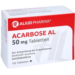 Acarbose AL 50 mg Tabletten 105 St