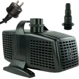 KERRY Power Teichpumpe 230 V – 30.000 L/H, 10m Kabel, 8m Förderhöhe, Vorfilter, 660 Watt Wasserpumpe, Bachlaufpumpe, Wasserspielpumpe | Brunnenpumpe | Tauchpumpe | Springbrunnen-Pumpe | KEP30000N