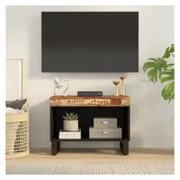 Furnicato TV-Schrank 60x33x43,5 cm Altholz Massiv