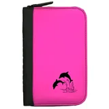 Sub-Base Taucherlogbuch TRAVEL sub-book - Farbe: pink - Motiv: Delfine - ohn...