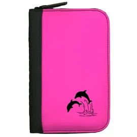 Sub-Base Taucherlogbuch TRAVEL sub-book - Farbe: pink - Motiv: Delfine - ohn...