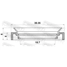 Febest Reparatursatz, Lenkgetriebe 95gay20300506x