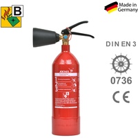 Jockel K 2 J CO2/Kohlendioxid Feuerlöscher 2 kg