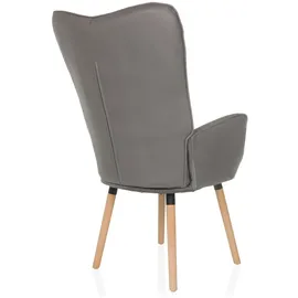 hjh living Sessel HAVENIO I Stoff Grau