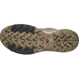 Salomon Outdoorschuh SALOMON "X ULTRA 360 EDGE GORE-TEX", Herren, Gr. 44, phantom, stone gray, incaberry, Synthetik, Textil, Schuhe Outdoorschuh, wasserdicht dank Gore-Tex Membrane