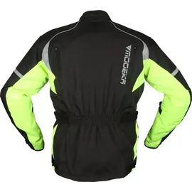 Modeka GmbH Tarex Motorrad Textiljacke Schwarz/Gelb XL