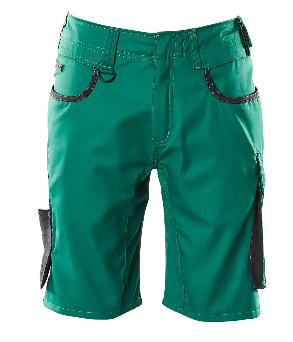 Shorts "UNIQUE" 205g/m2 - C60 (EU 60) - grün/schwarz