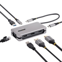 Startech StarTech.com USB-C Multiport Adapter 4K 60Hz HDMI/DP Lade-/Dockingstation