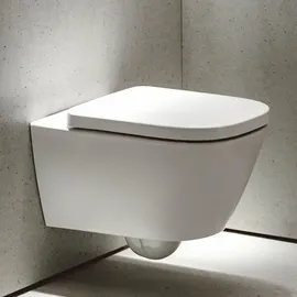 Laufen Meda Wand-WC mit WC-Sitz Weiß