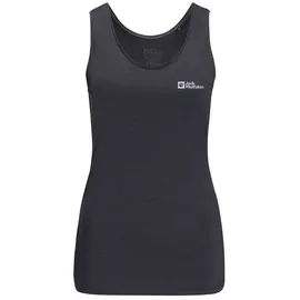 Jack Wolfskin Crosstrail ärmelloses T-shirt - Graphite - S