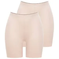 Conturelle 2er Pack Langbein Miederhose in sand sand |