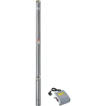 chm GmbH® Brunnenpumpe 2,5 Zoll 750 Watt 11 Bar 2800 L/h Pumpe Zisterne