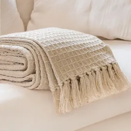 homla Gado Plaid 130 x 170 cm Beige