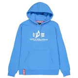 Alpha Industries Hoodie Basic Hoodie BL blau M (48/50)