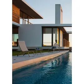 BIZZOTTO Taylor Gartensessel 166 x 90 x 53 cm beige 2 St.
