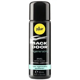 pjur Analgleitgel Back Door Super Regenerating - 30ml, mit Pflegeformel für angenehmen Analverkehr - Made in Germany