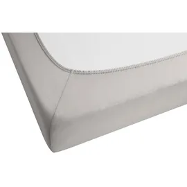 biberna 0077866 Jersey-Elastic 90 x 190 - 100 x 220 cm sturmgrau