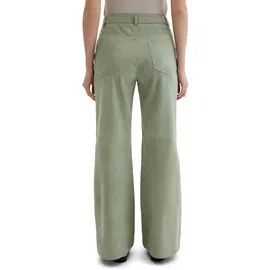 Marc O'Polo Lederhose Regular Fit Grün 38
