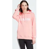 Adidas Essentials Linear Hoodie - semi pink spark M