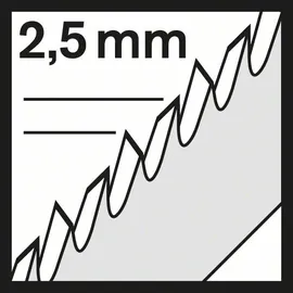 Bosch T 301 BCP Stichsägeblatt 5er-Pack