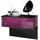 Vladon Nachtschrank Sleep 60 x 46 x 35 cm Lila