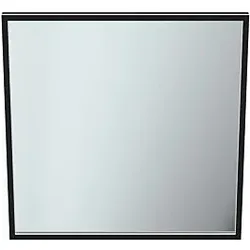 Ideal Standard Conca Spiegel T3966BH 80x3,8x80 cm, eckig, mit Beleuchtung, neutral, Rahmen schwarz