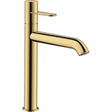 Hansgrohe Axor Uno 190 mit Bügelgriff für Waschschüsseln und Ablaufgarnitur polished gold optic