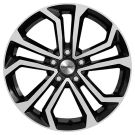 Dezent TA 7,5 x 17 5 x 114,3 ET38 Schwarz/Poliert